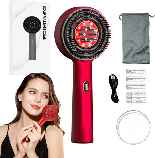 GrowVibe™ – 3-in-1 Haargroei & Massage Tool